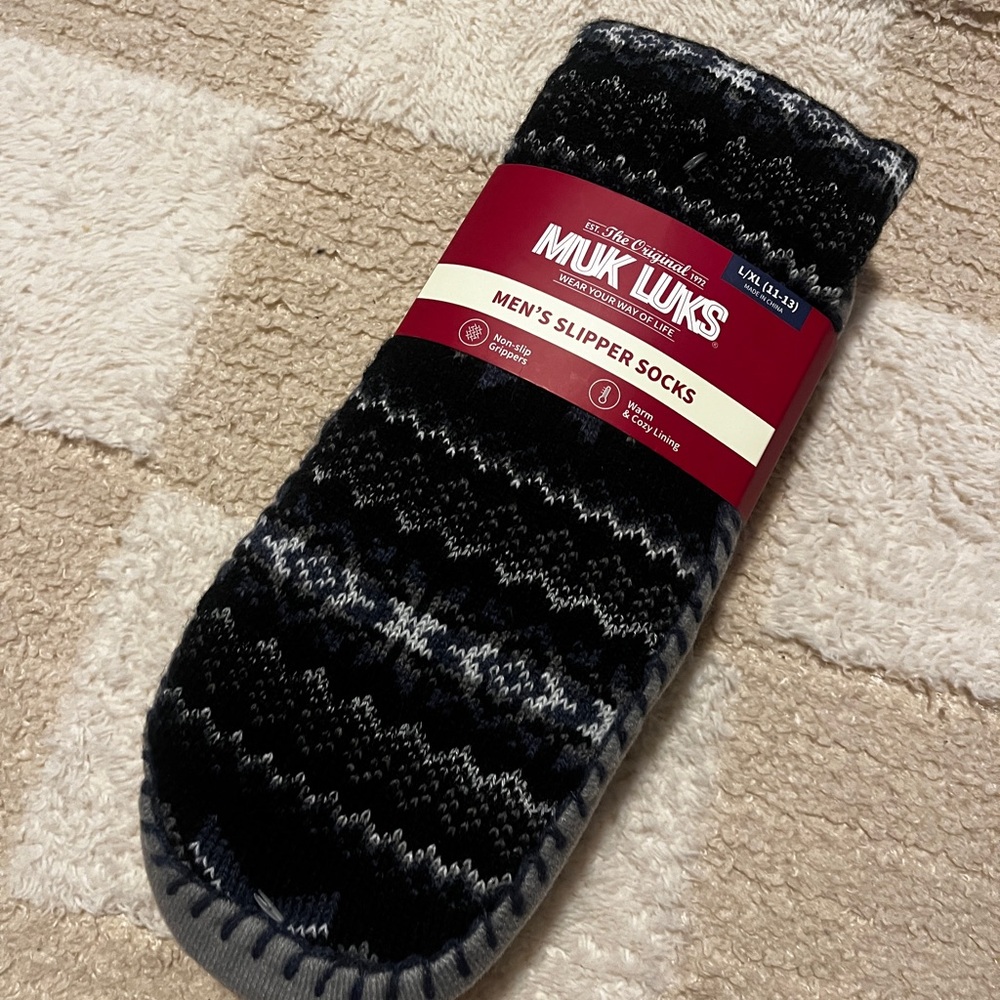 Muk Luks Men's Slipper Socks